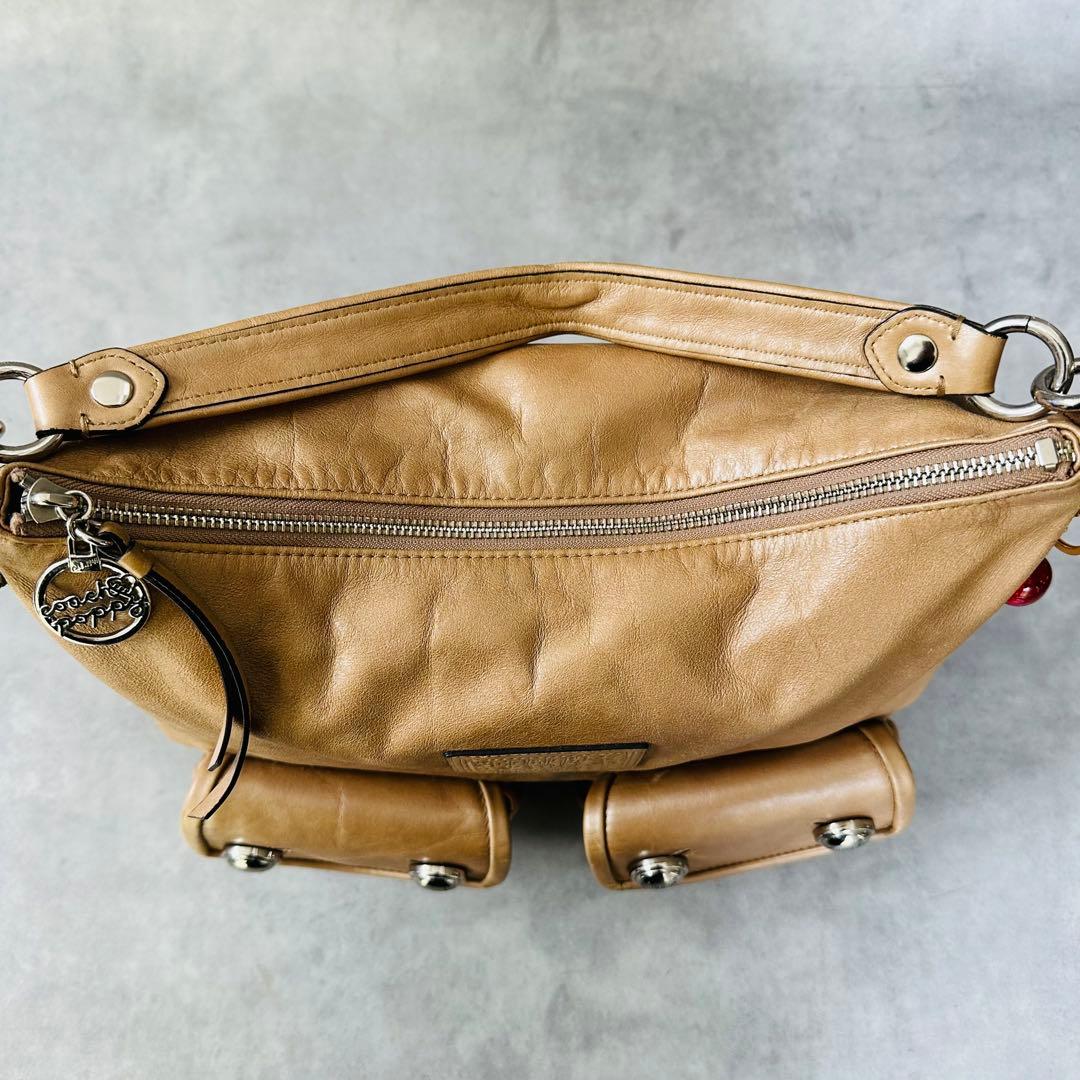 Y2K COACH Poppy Double Pocket 2way Bag ① 11