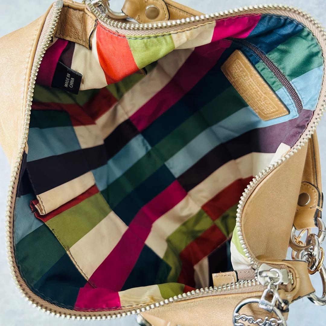 Y2K COACH Poppy Double Pocket 2way Bag ① 13