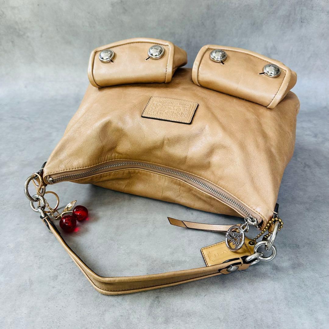 Y2K COACH Poppy Double Pocket 2way Bag ① 6