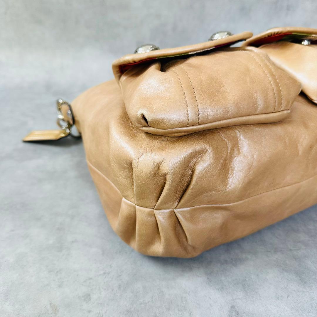 Y2K COACH Poppy Double Pocket 2way Bag ① 9