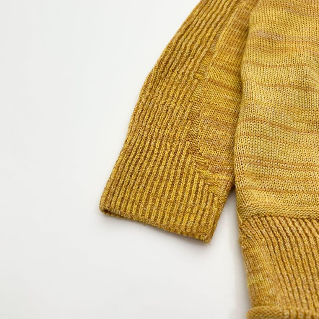 美品✨tamaki niime タマキニイメ　ニット　タートルネック　イエロー 4
