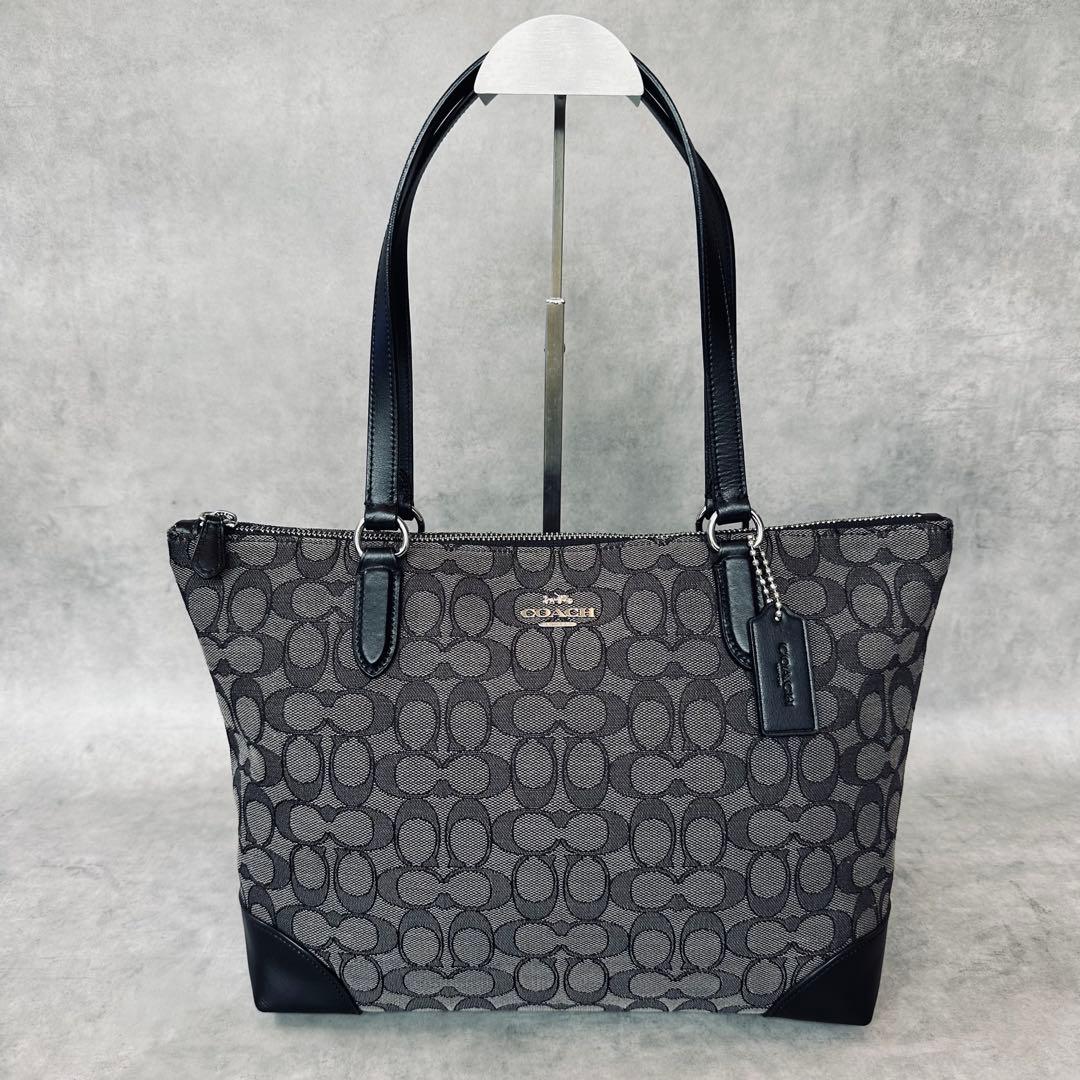 COACH Signature Tote Bag One Shoulder 2