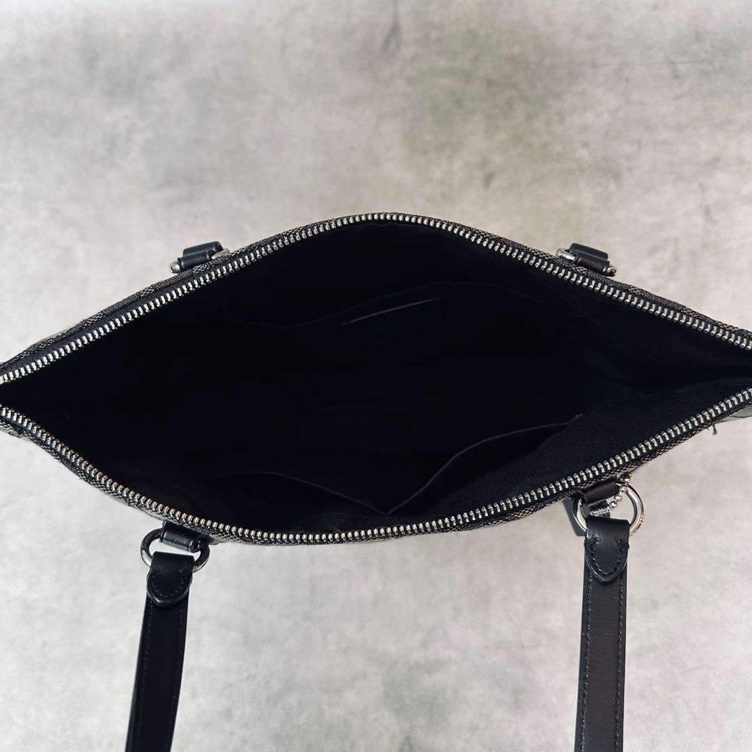 COACH Signature Tote Bag One Shoulder 13