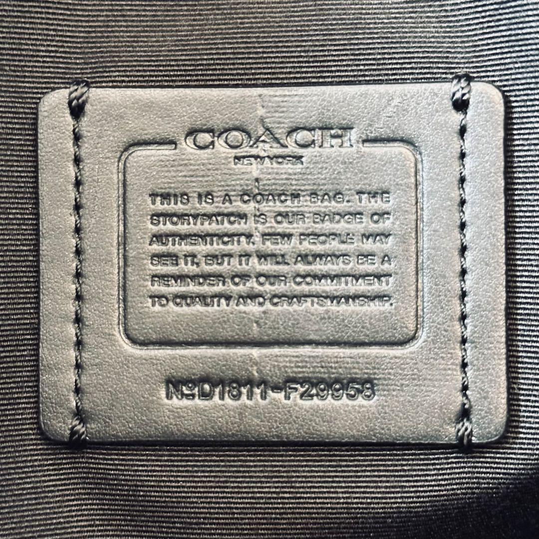 COACH Signature Tote Bag One Shoulder 15