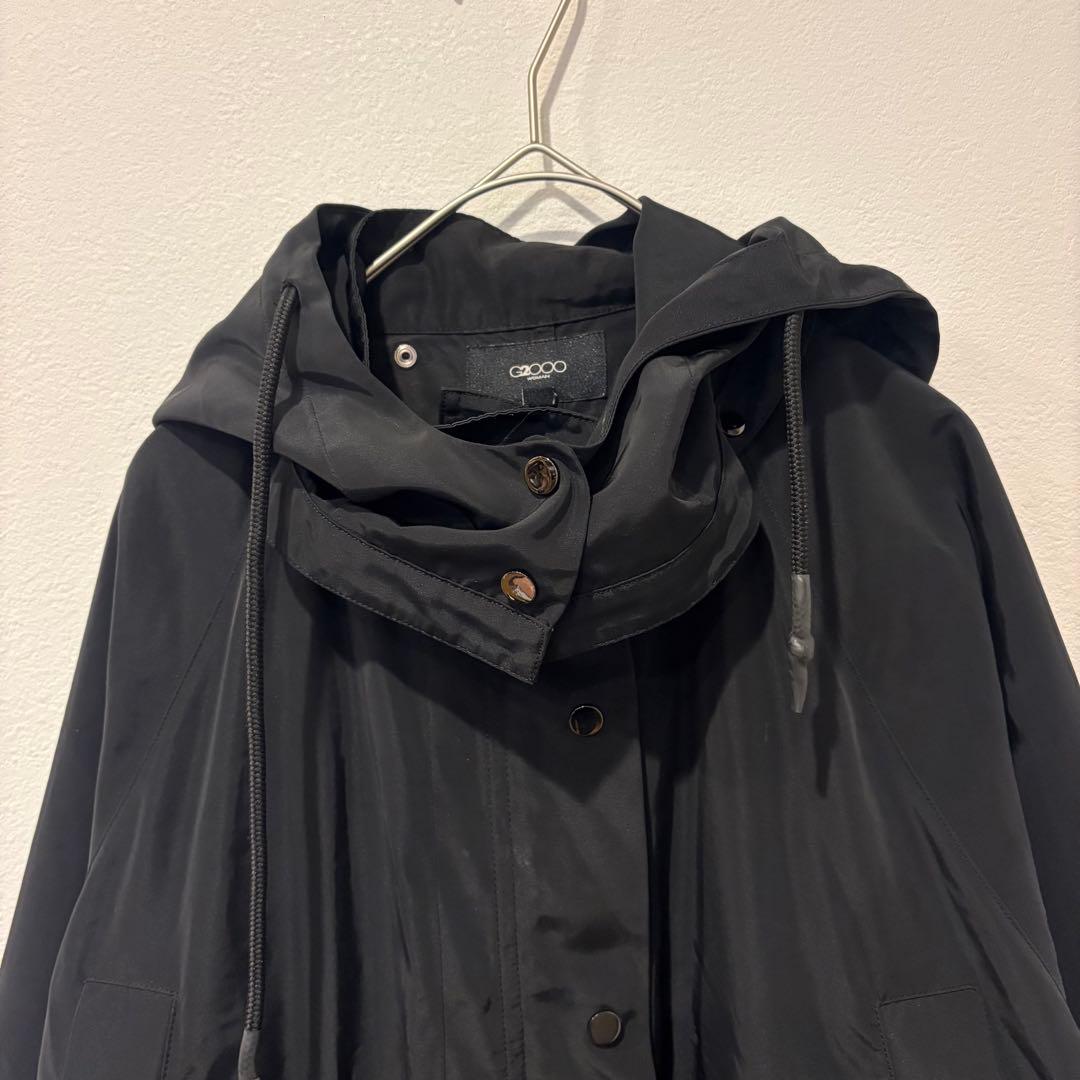 G2000 WOMAN モッズコート ロング フード 黒　ブラック32 34 2