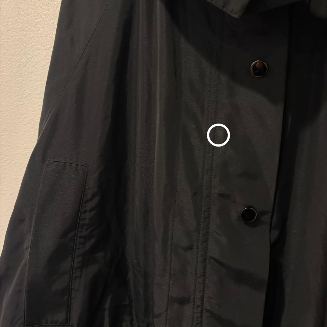 G2000 WOMAN モッズコート ロング フード 黒　ブラック32 34 9