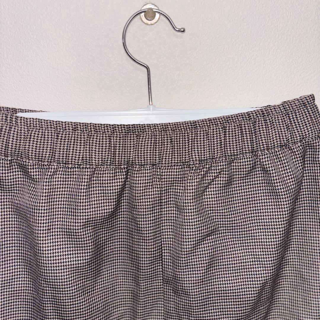 Ehyphen world gallery PEACEチェック柄スカートd738 12