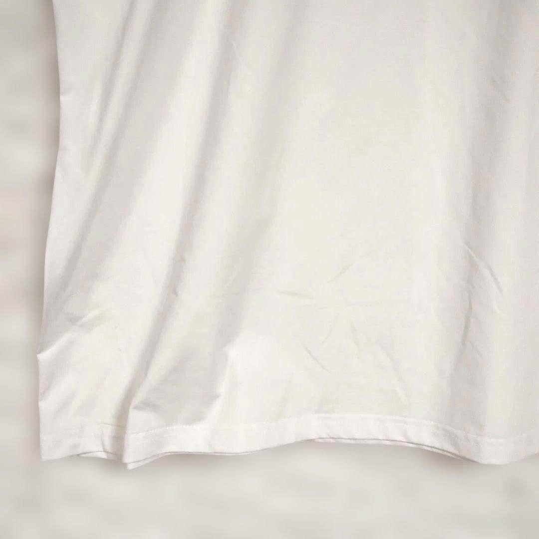 【…lostロスト】ホワイト オーバーサイズ Tシャツ L ブランドプリント 3