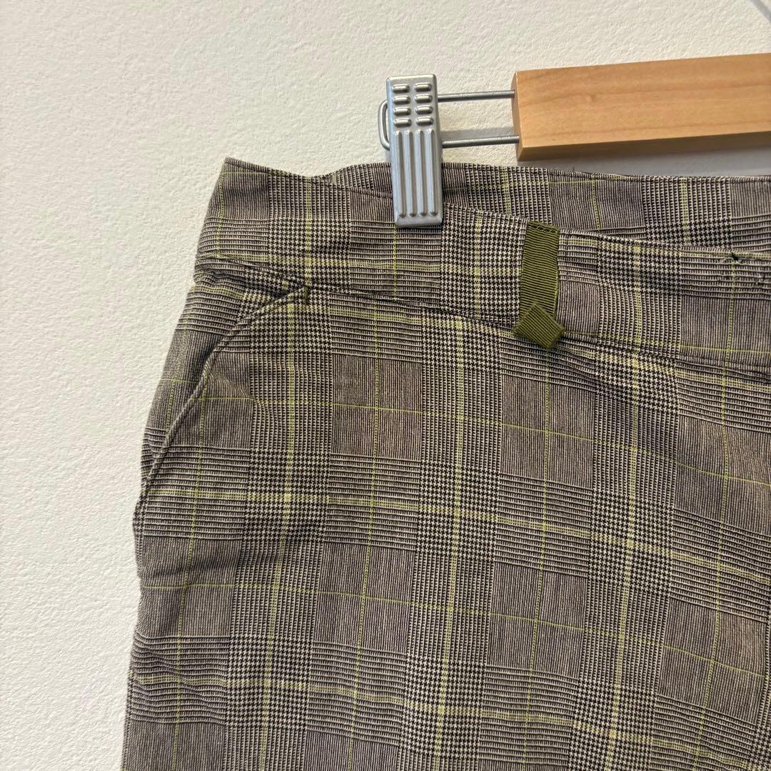 スイヴィ ハーフパンツ チェック柄 ブラウン 74-78 グレンチェック　大きい 4