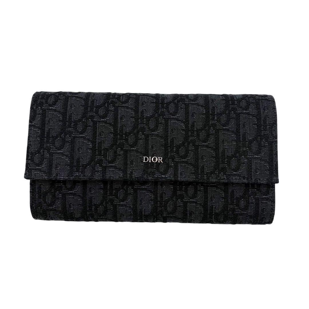 ⭐️ほぼ未使用⭐️ ディオール オブリーク ロングフラップウォレット 2