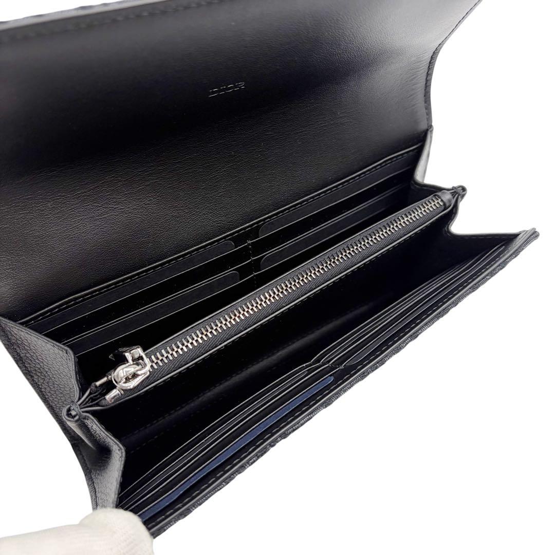 ⭐️ほぼ未使用⭐️ ディオール オブリーク ロングフラップウォレット 5