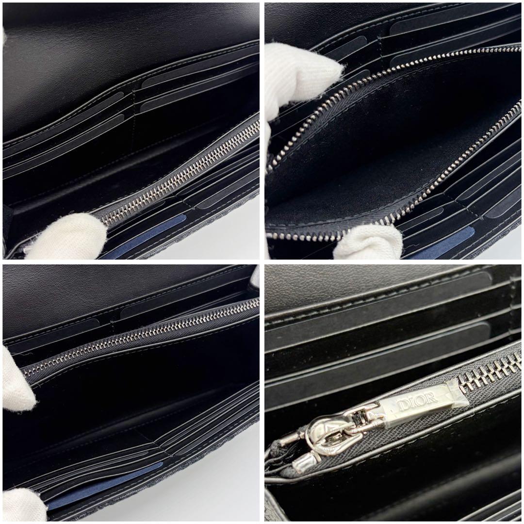 ⭐️ほぼ未使用⭐️ ディオール オブリーク ロングフラップウォレット 6