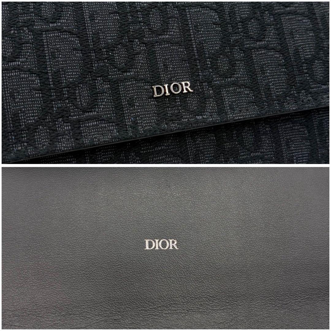 ⭐️ほぼ未使用⭐️ ディオール オブリーク ロングフラップウォレット 7