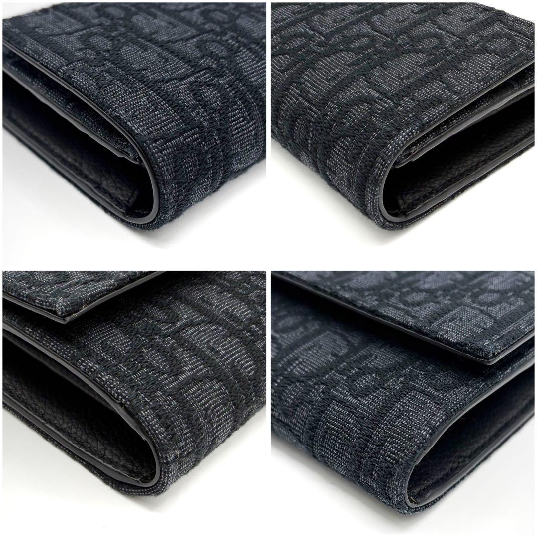 ⭐️ほぼ未使用⭐️ ディオール オブリーク ロングフラップウォレット 10