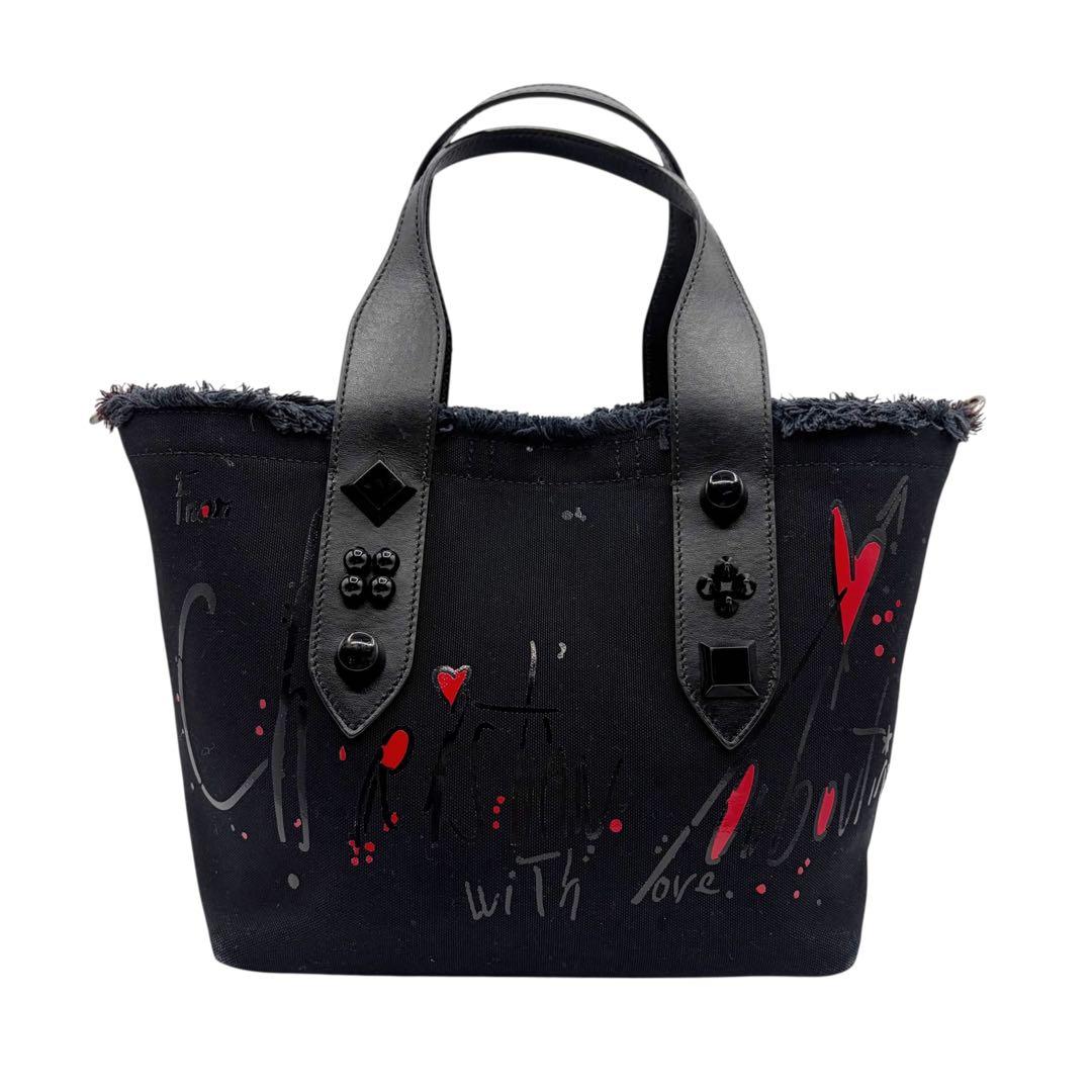 ⭐️美品⭐️ クリスチャンルブタン フランジバス スモール トートバッグ 2