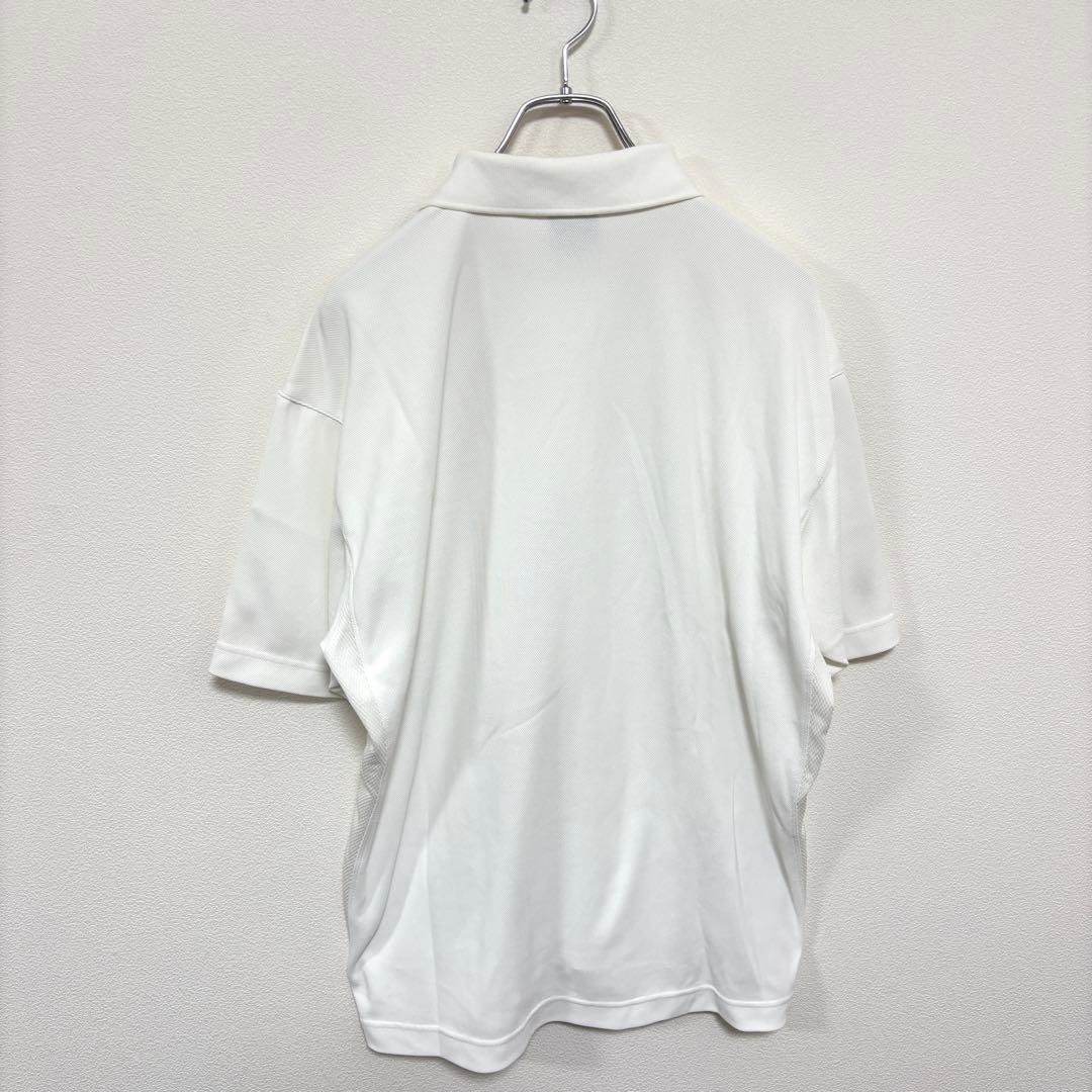 PARADISO GOLF メンズポロシャツボーダーゴルフ L ホワイトd757 16