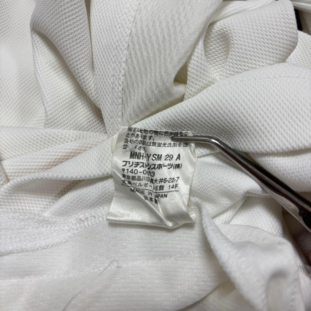 PARADISO GOLF メンズポロシャツボーダーゴルフ L ホワイトd757 20