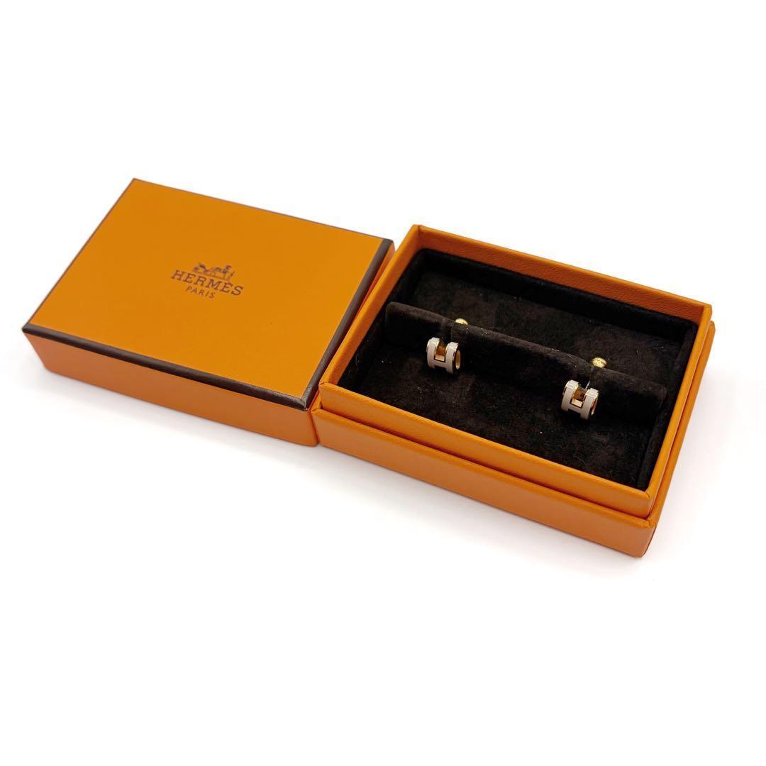 良品✨ エルメス ポップアッシュ ミニ ピアス ポップH 7