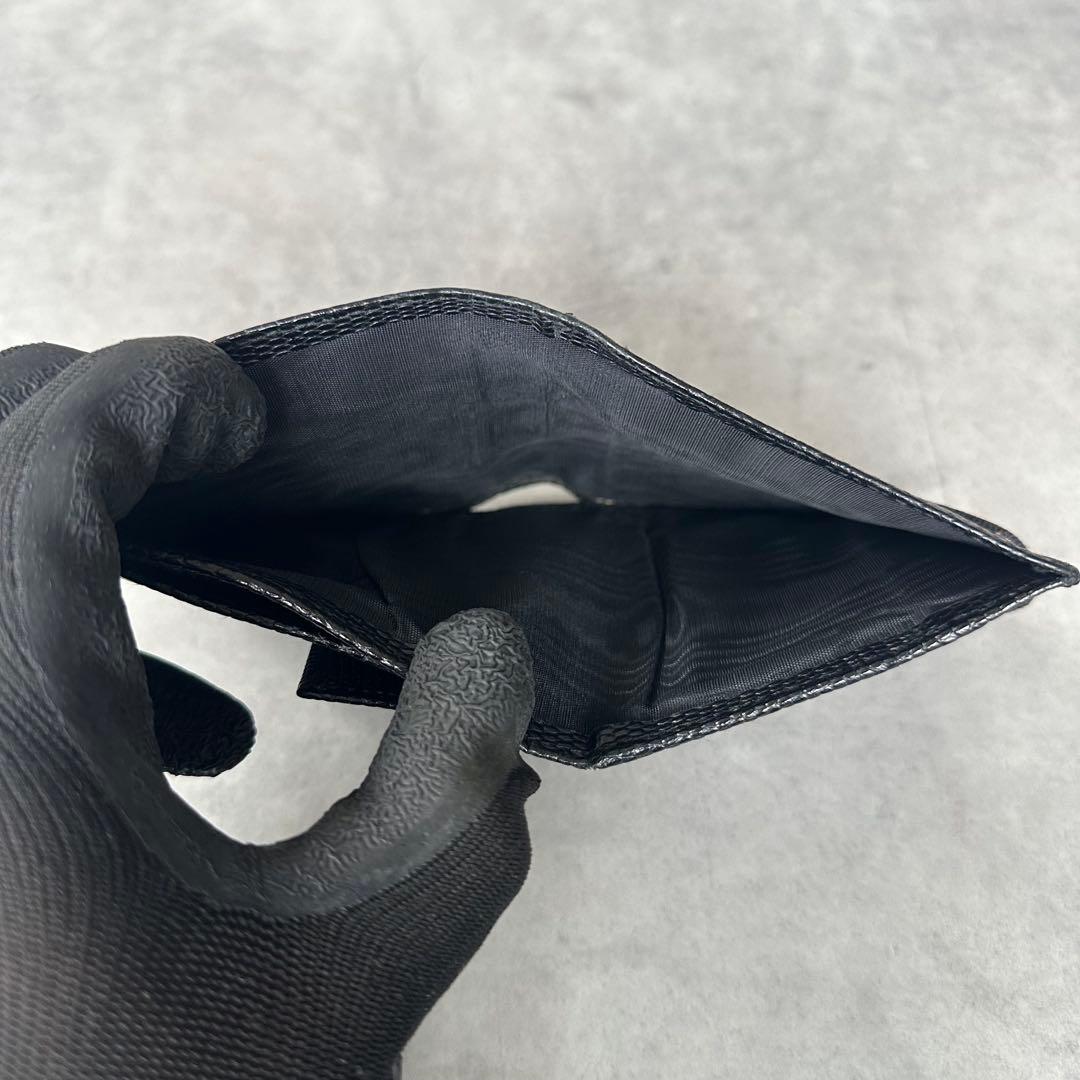 Salvatore Ferragamo ヴァラ リザード型押し 二つ折り財布 11