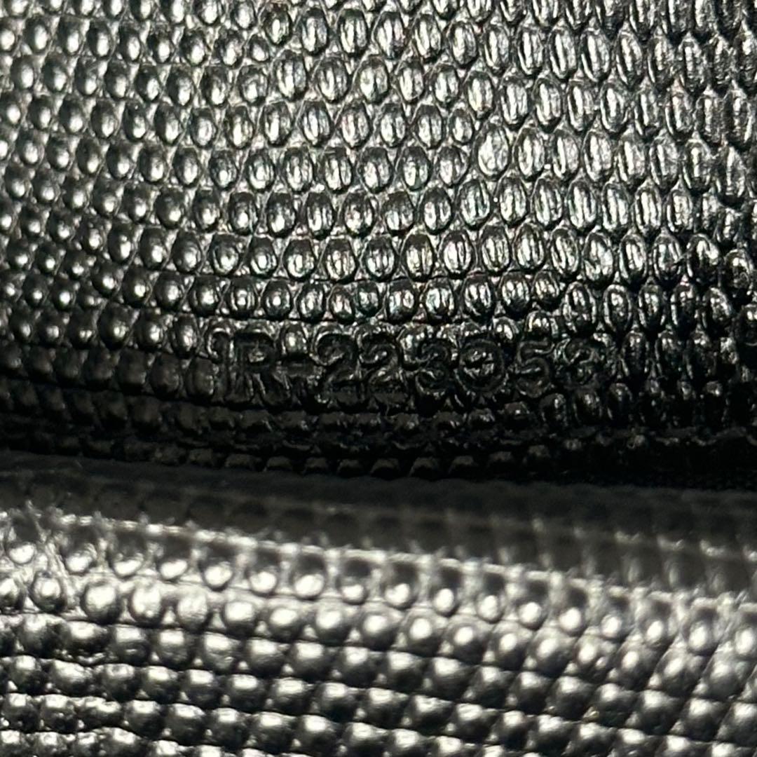 Salvatore Ferragamo ヴァラ リザード型押し 二つ折り財布 14