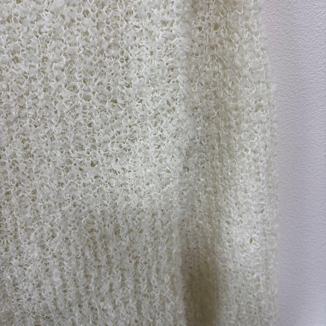 Wrapin nine シャギーシアーニットセーターサイズFクルーネックd714 10