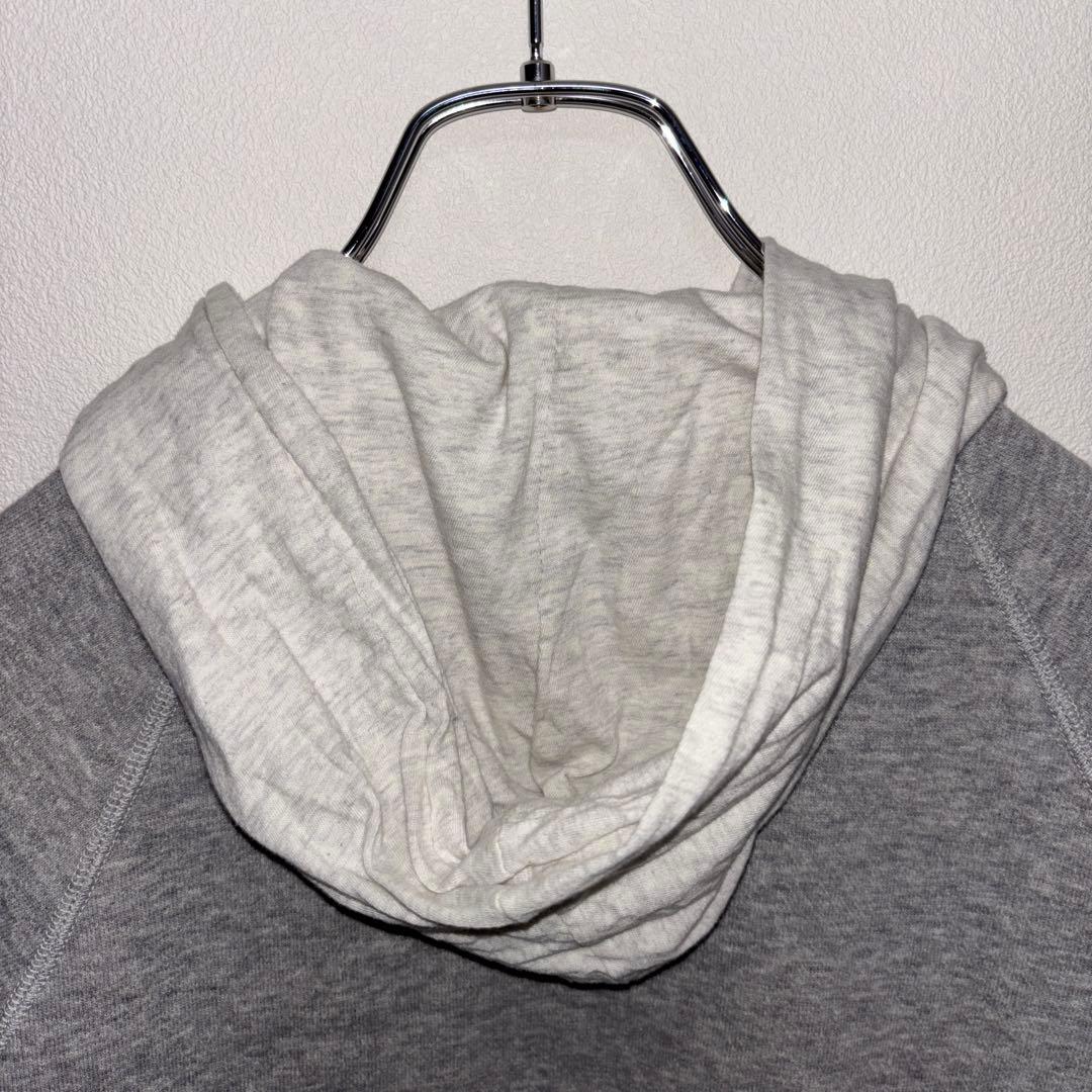 MACPHEE グレー フード付きダブルジップパーカー M日本製d691 12