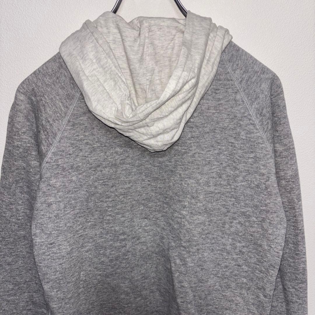 MACPHEE グレー フード付きダブルジップパーカー M日本製d691 13