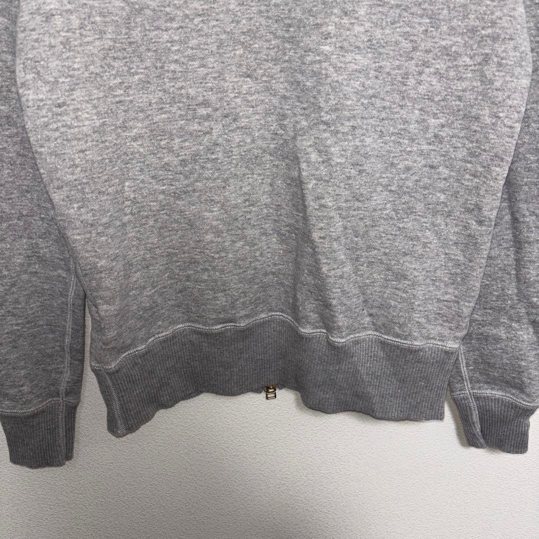 MACPHEE グレー フード付きダブルジップパーカー M日本製d691 14