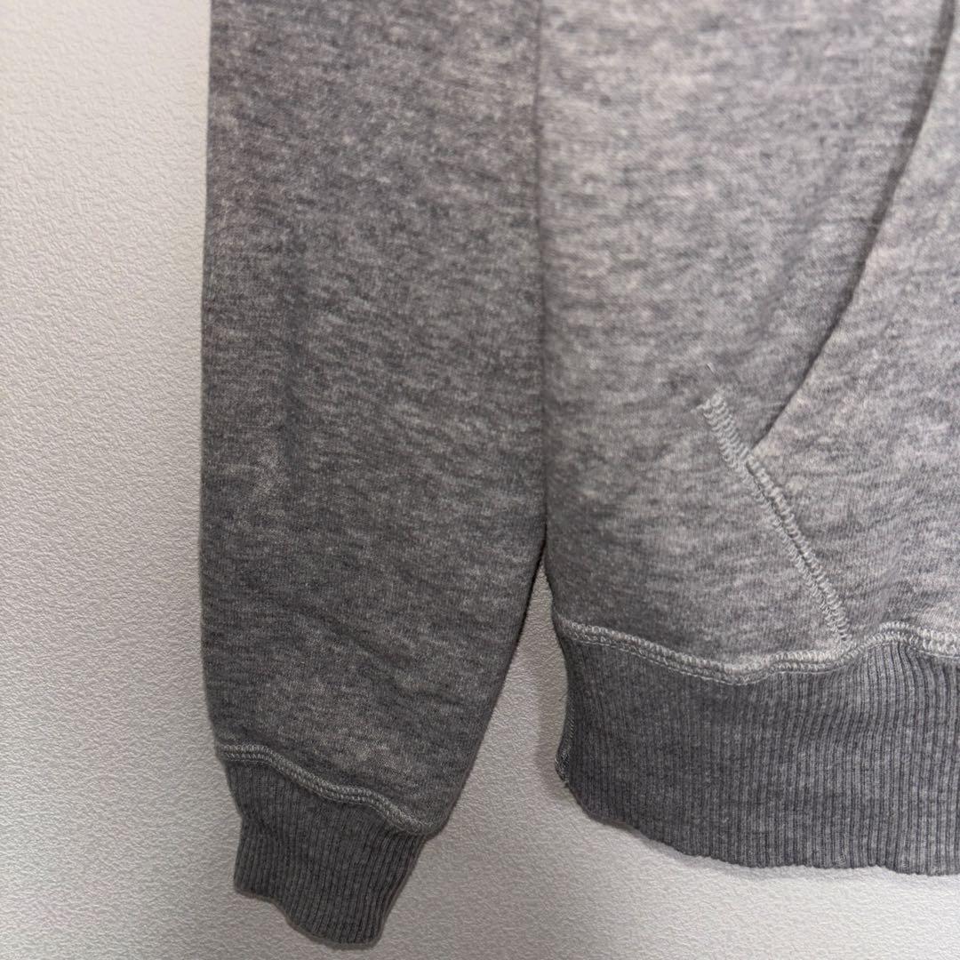 MACPHEE グレー フード付きダブルジップパーカー M日本製d691 6