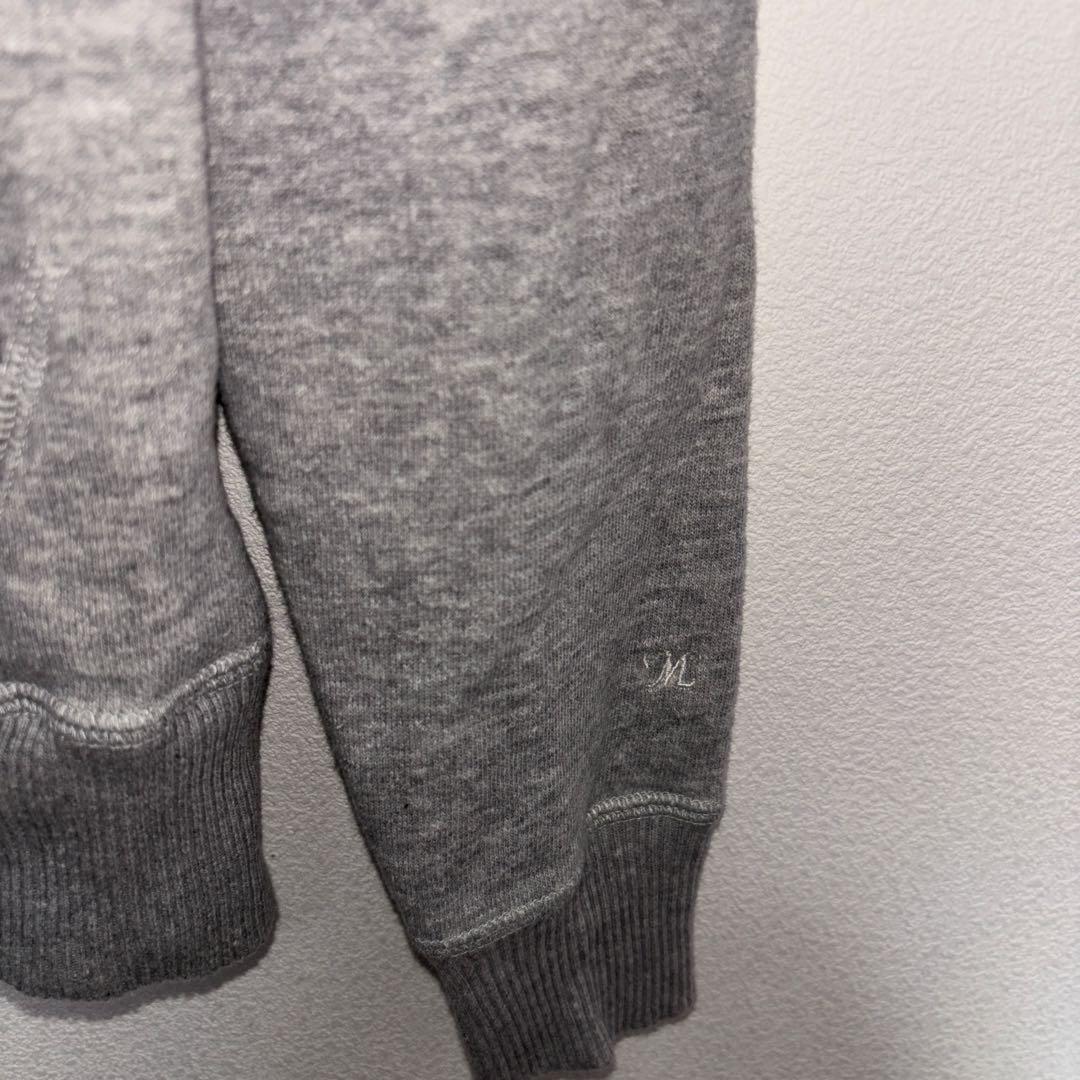 MACPHEE グレー フード付きダブルジップパーカー M日本製d691 9