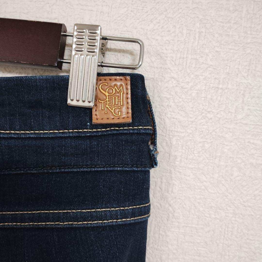 エドウィン サムシング ダークブルー ストレートデニム30×30 シンプル 6