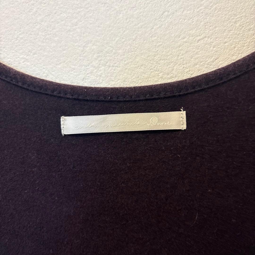 アーバンリサーチドアーズ　ロングワンピース ノースリーブ　紺色　ネイビー　フレア 3