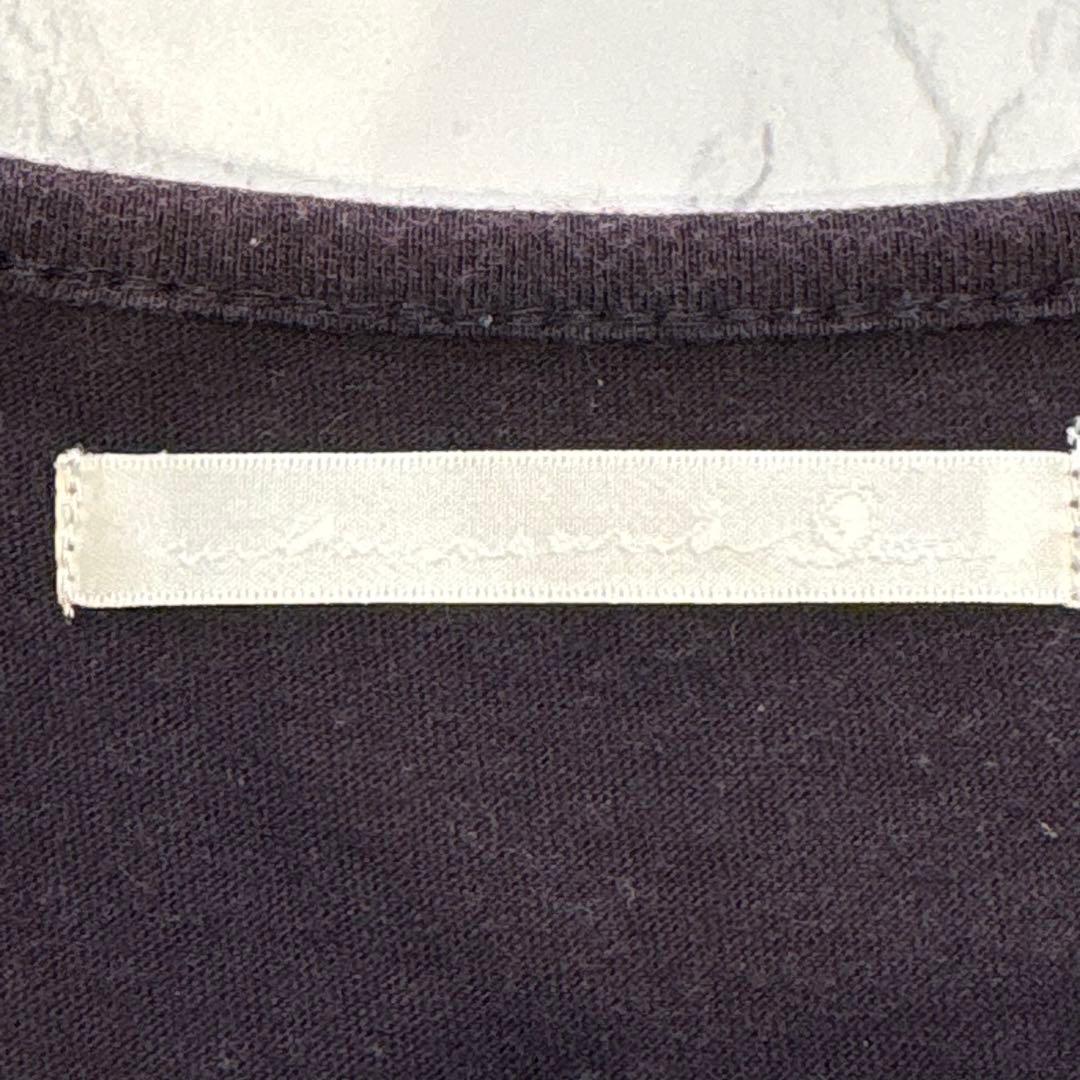 アーバンリサーチドアーズ　ロングワンピース ノースリーブ　紺色　ネイビー　フレア 7