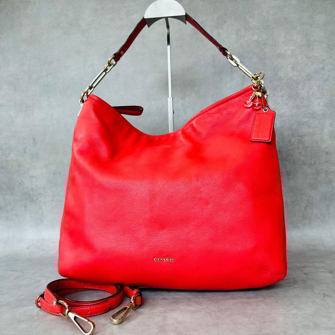 Y2K COACH Madison Leather Hobo 2way Bag