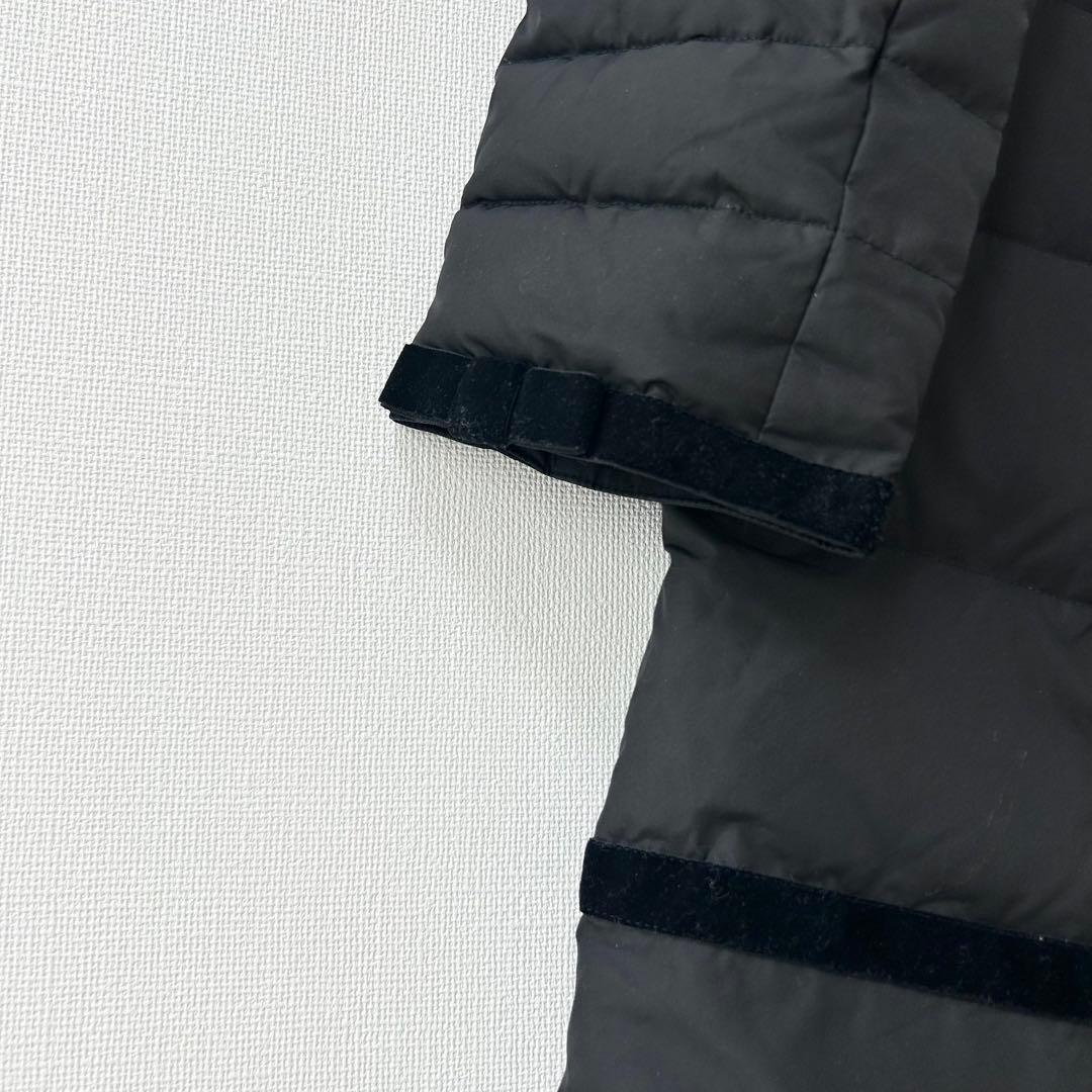 TOCCA フード付きロングダウンコート　ブラック　2 4