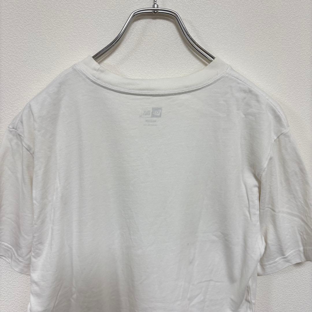 NEW ERA ニューエラグラフィックロゴTシャツ M ホワイトe060 12