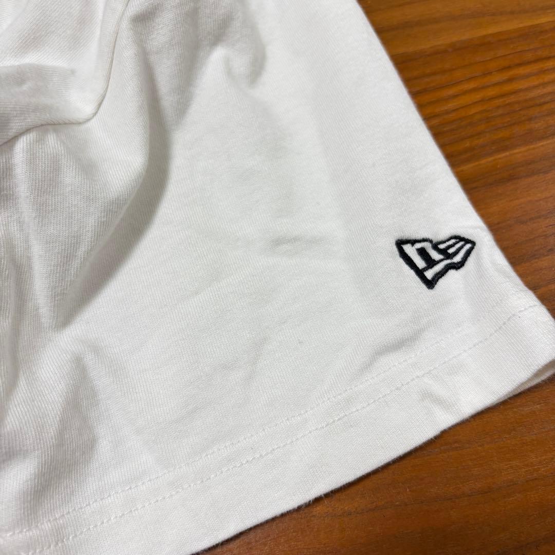 NEW ERA ニューエラグラフィックロゴTシャツ M ホワイトe060 14