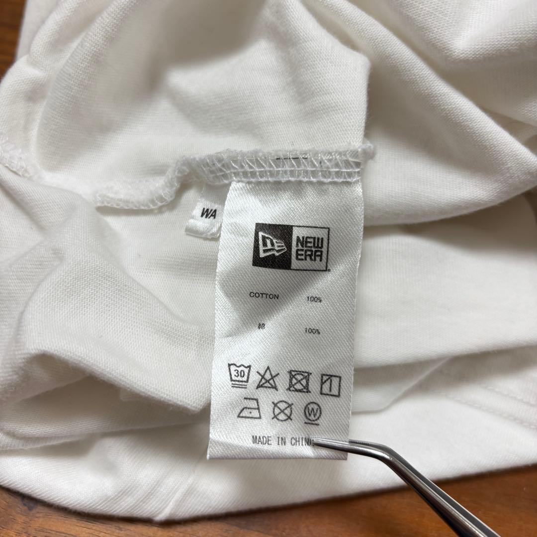 NEW ERA ニューエラグラフィックロゴTシャツ M ホワイトe060 15