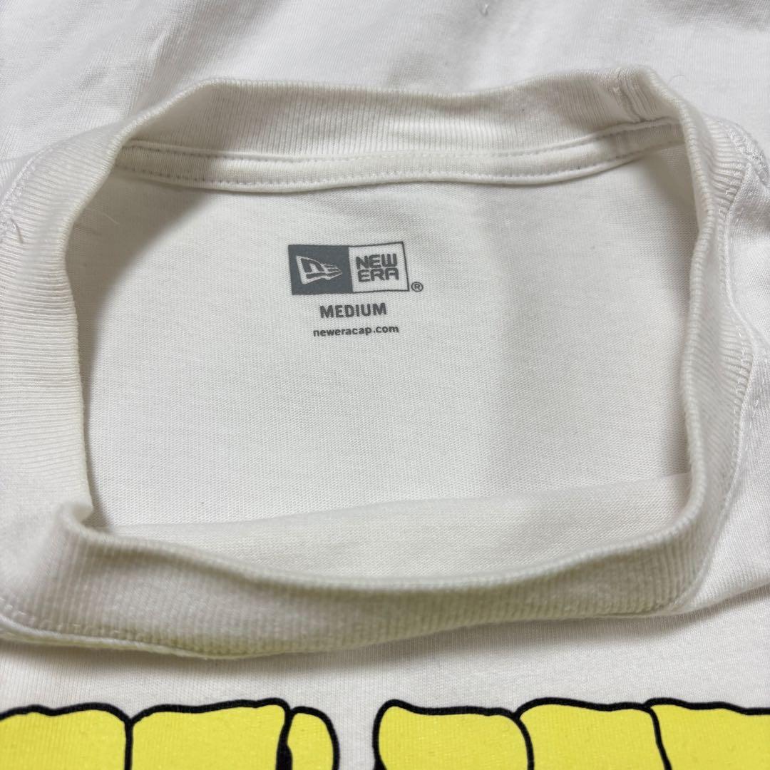NEW ERA ニューエラグラフィックロゴTシャツ M ホワイトe060 17