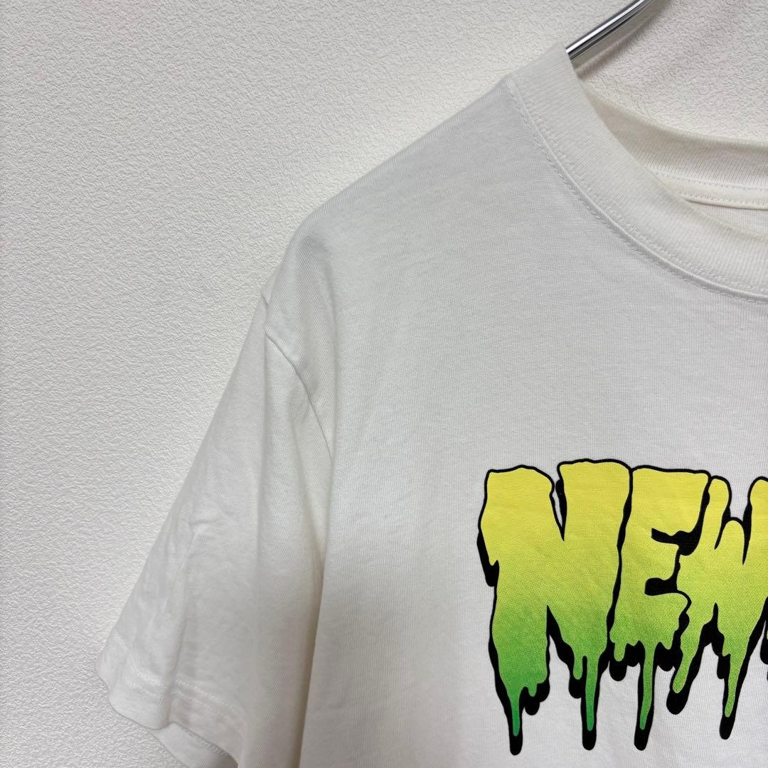NEW ERA ニューエラグラフィックロゴTシャツ M ホワイトe060 4