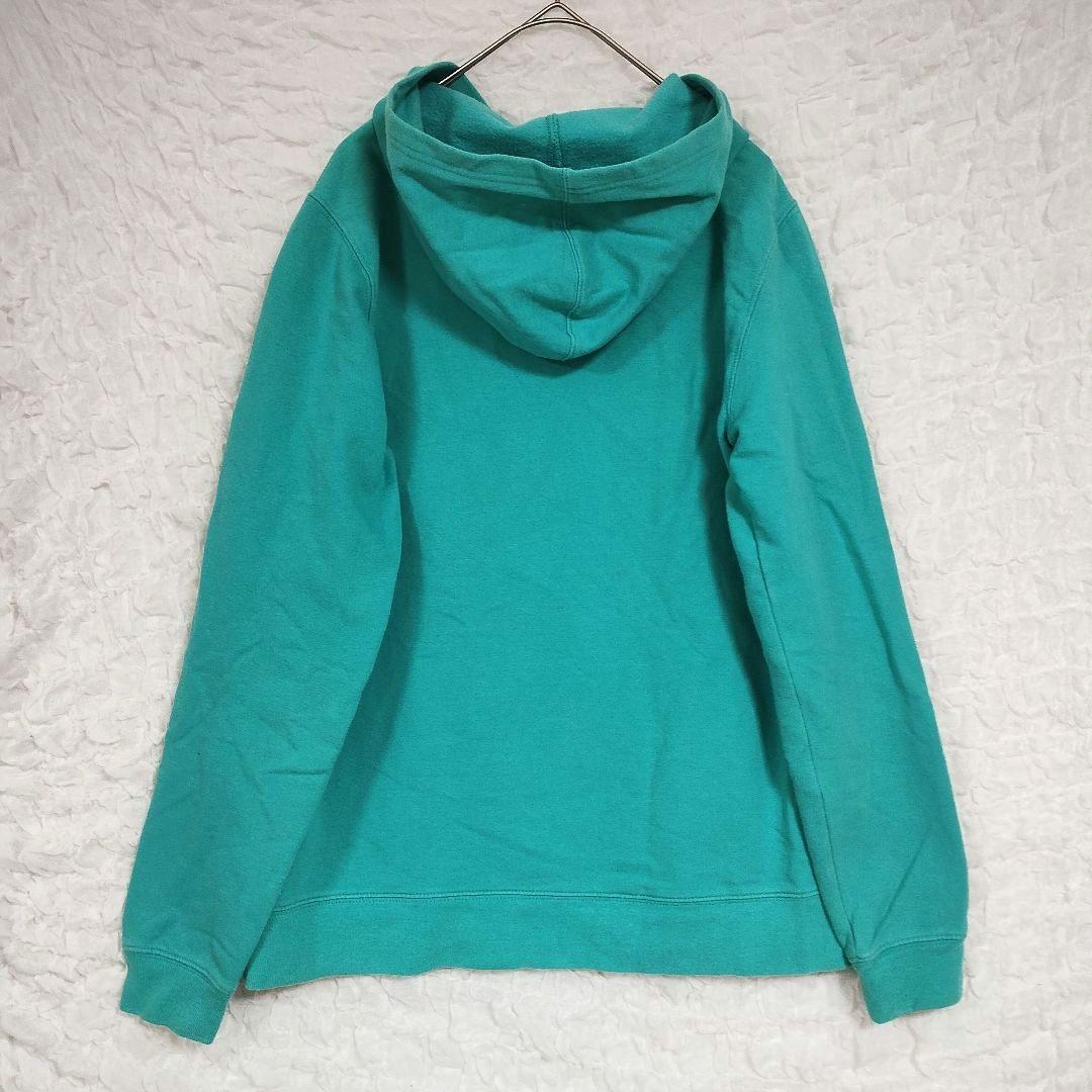 GAP ターコイズ パーカー M カジュアル シンプル 2