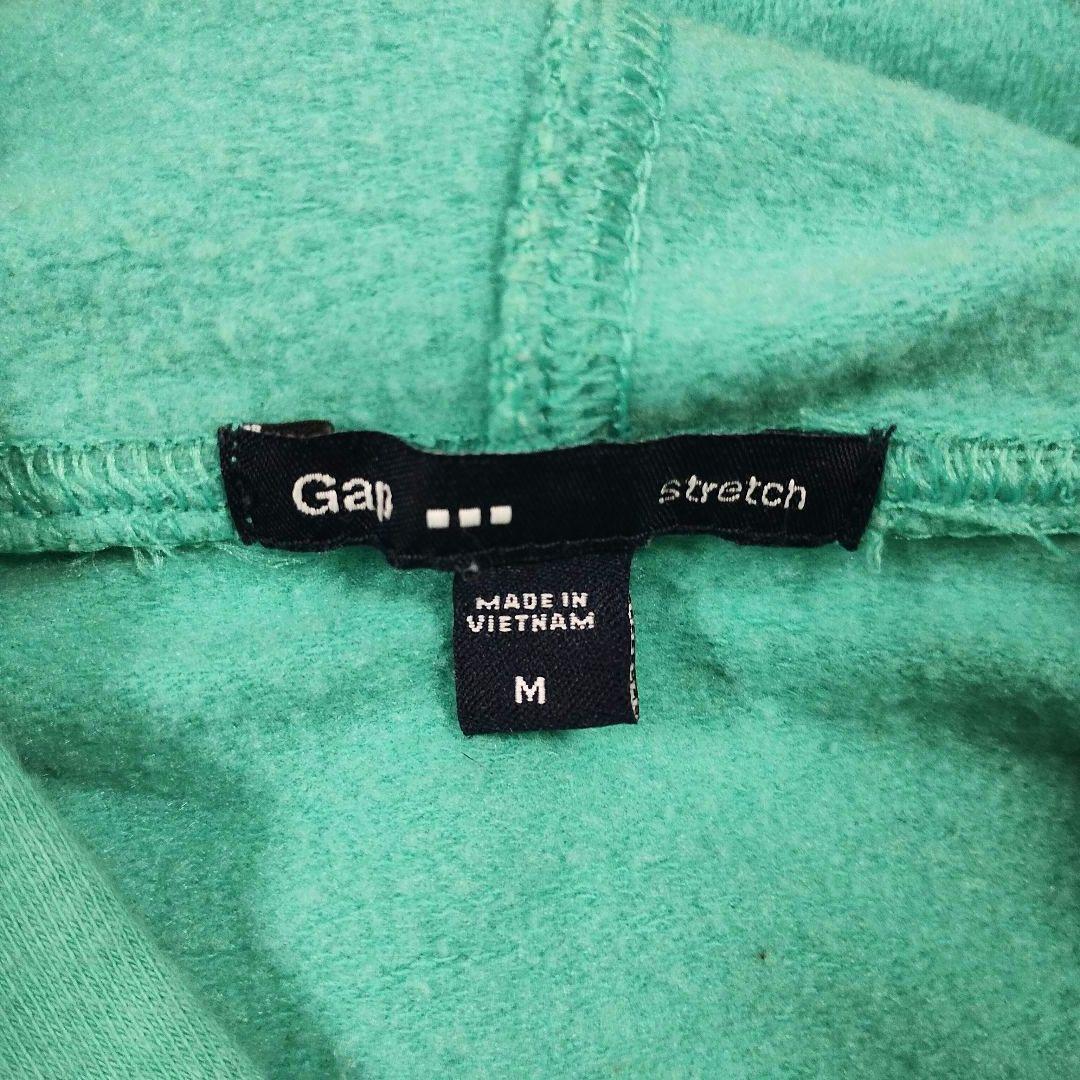GAP ターコイズ パーカー M カジュアル シンプル 7