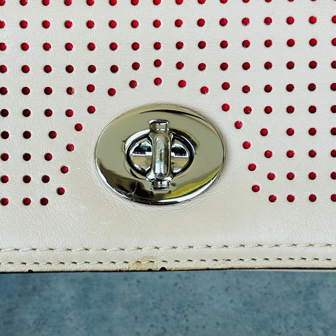 COACH Legacy Perforated Leather Penny 18