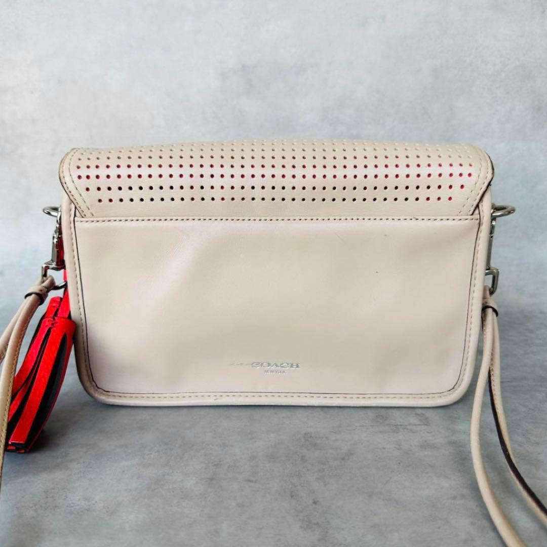 COACH Legacy Perforated Leather Penny 3