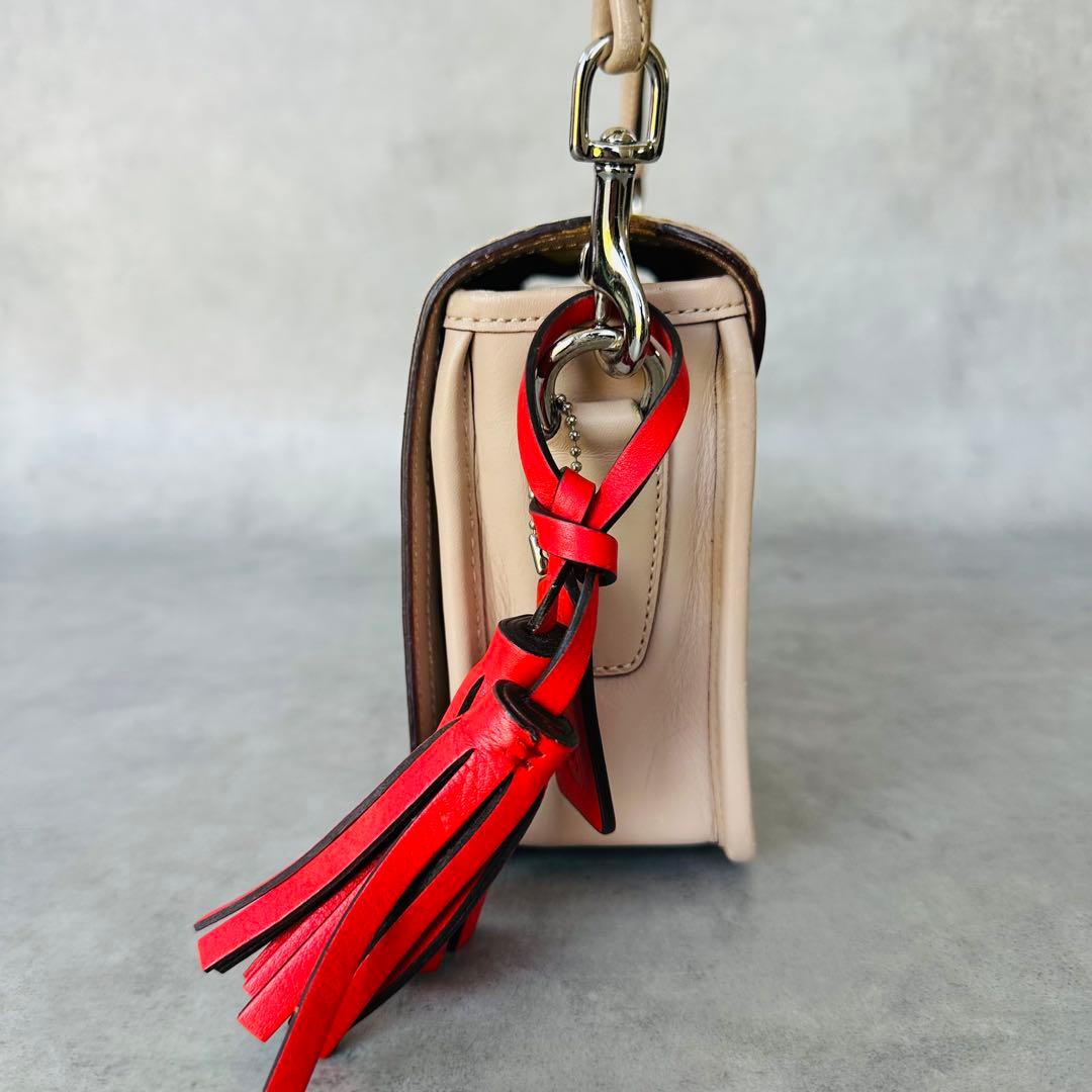 COACH Legacy Perforated Leather Penny 4