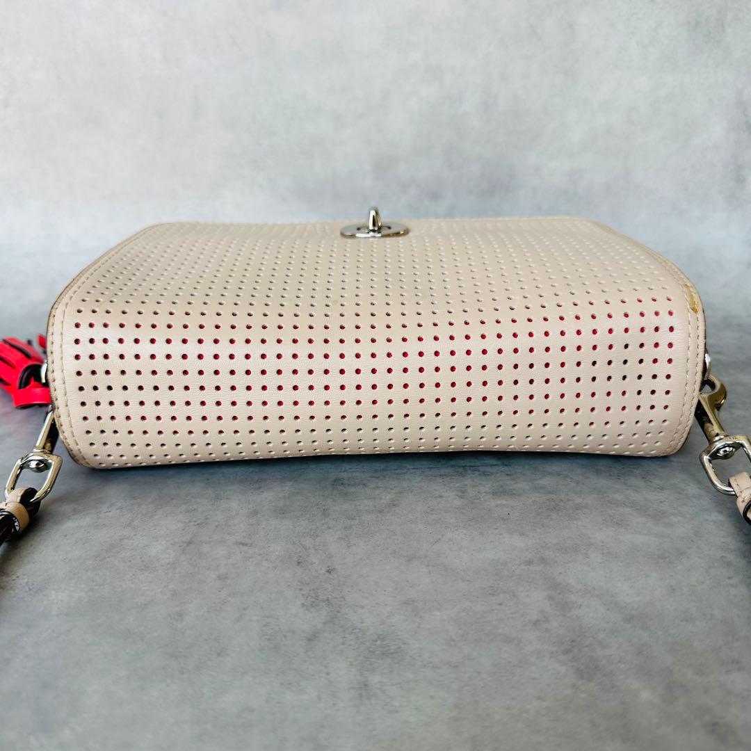 COACH Legacy Perforated Leather Penny 7