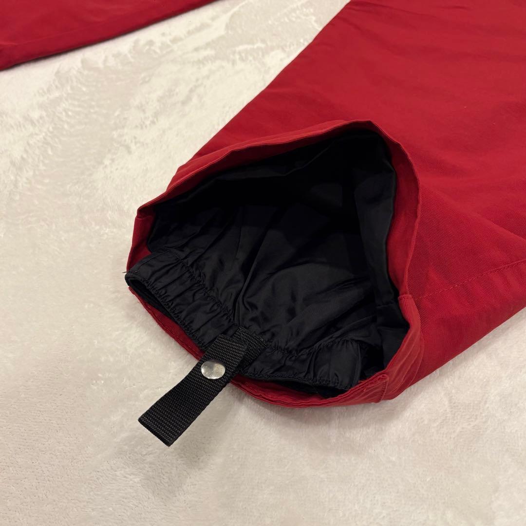 .キラーループ ナイロンパンツ ロゴ 赤 M ワイド　アウトドア　スノーボード 4