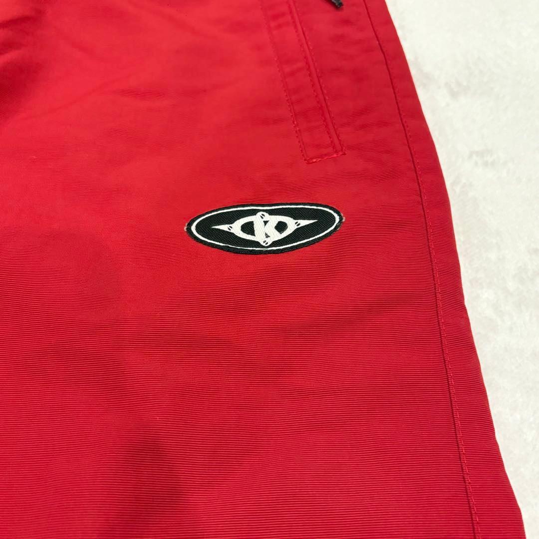 .キラーループ ナイロンパンツ ロゴ 赤 M ワイド　アウトドア　スノーボード 5