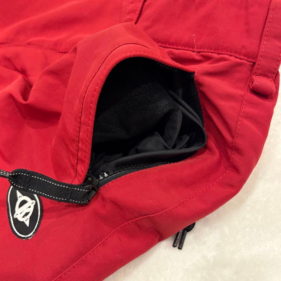 .キラーループ ナイロンパンツ ロゴ 赤 M ワイド　アウトドア　スノーボード 10