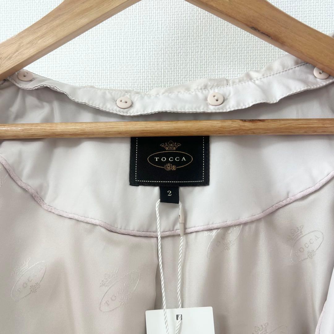 新品未使用✨TOCCA LAURA ローラ　キルティングコート　クローバー　2 5